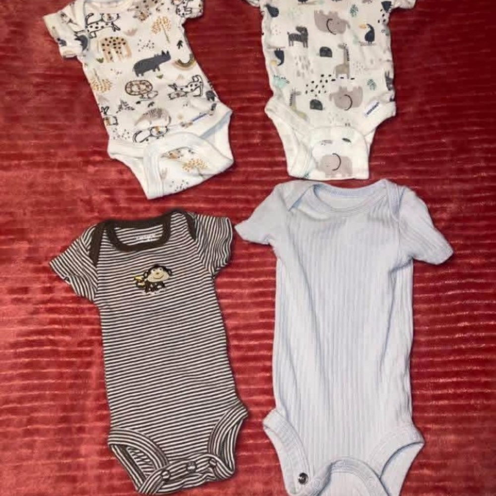Assorted Baby One Pieces Set